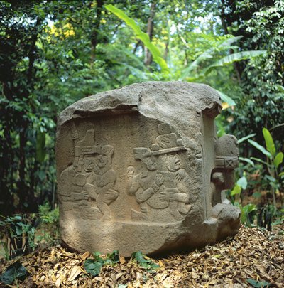 Altare 5, Periodo Pre-Classico da Olmec